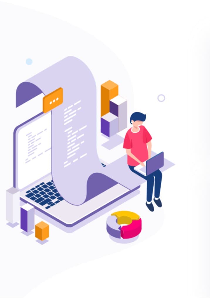 Investor analyzing platform growth data